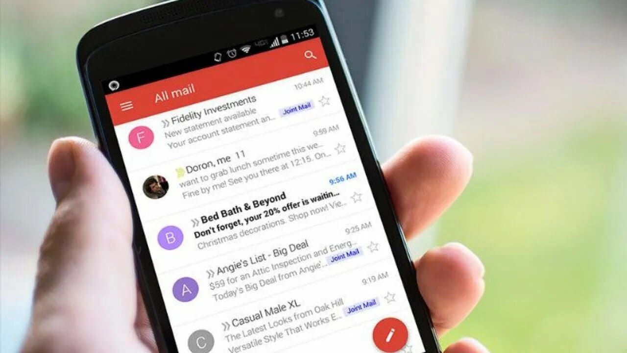 Searching Emails in Gmail