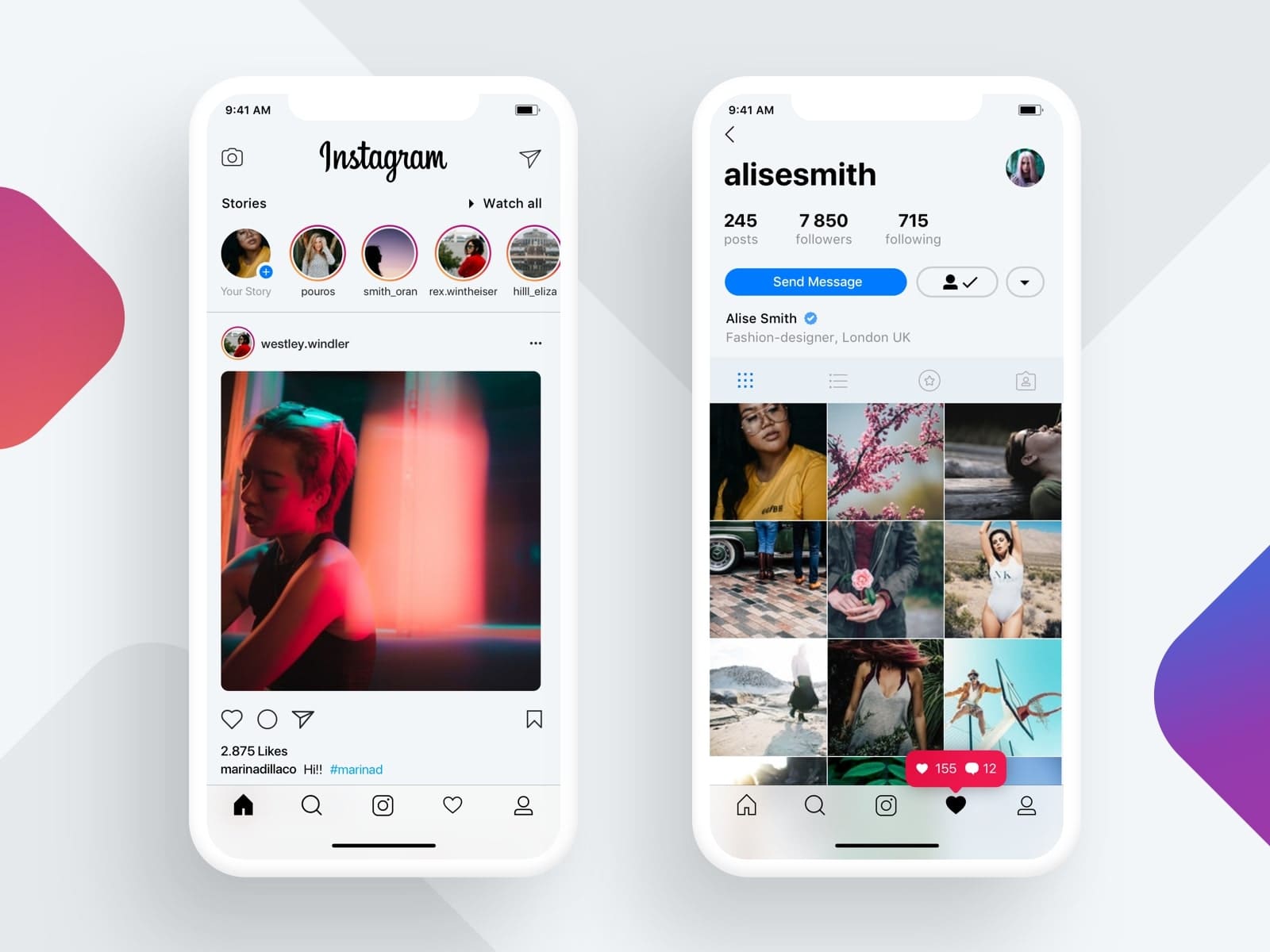 Instagram Feed Screenshot