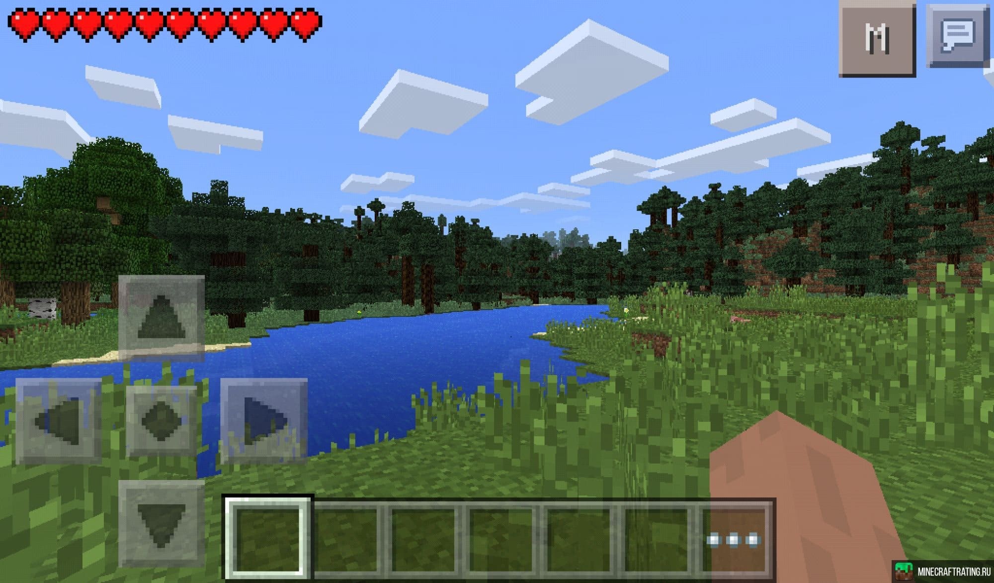 Minecraft Screenshot 2: Building a Castle