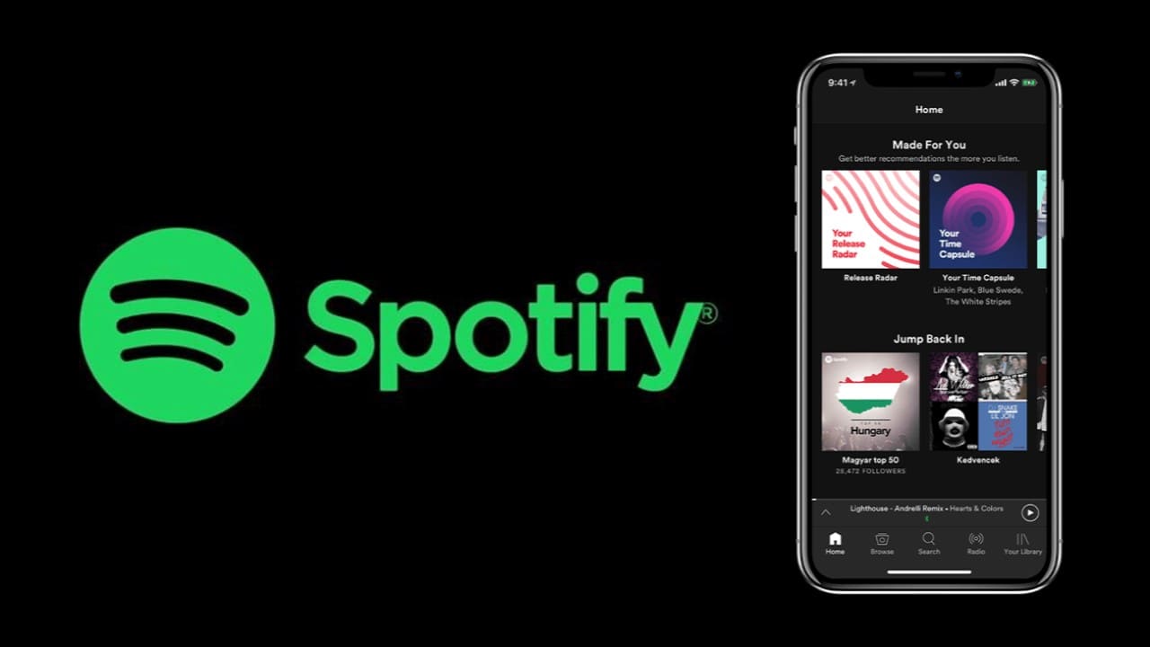 Spotify Now Playing Screen