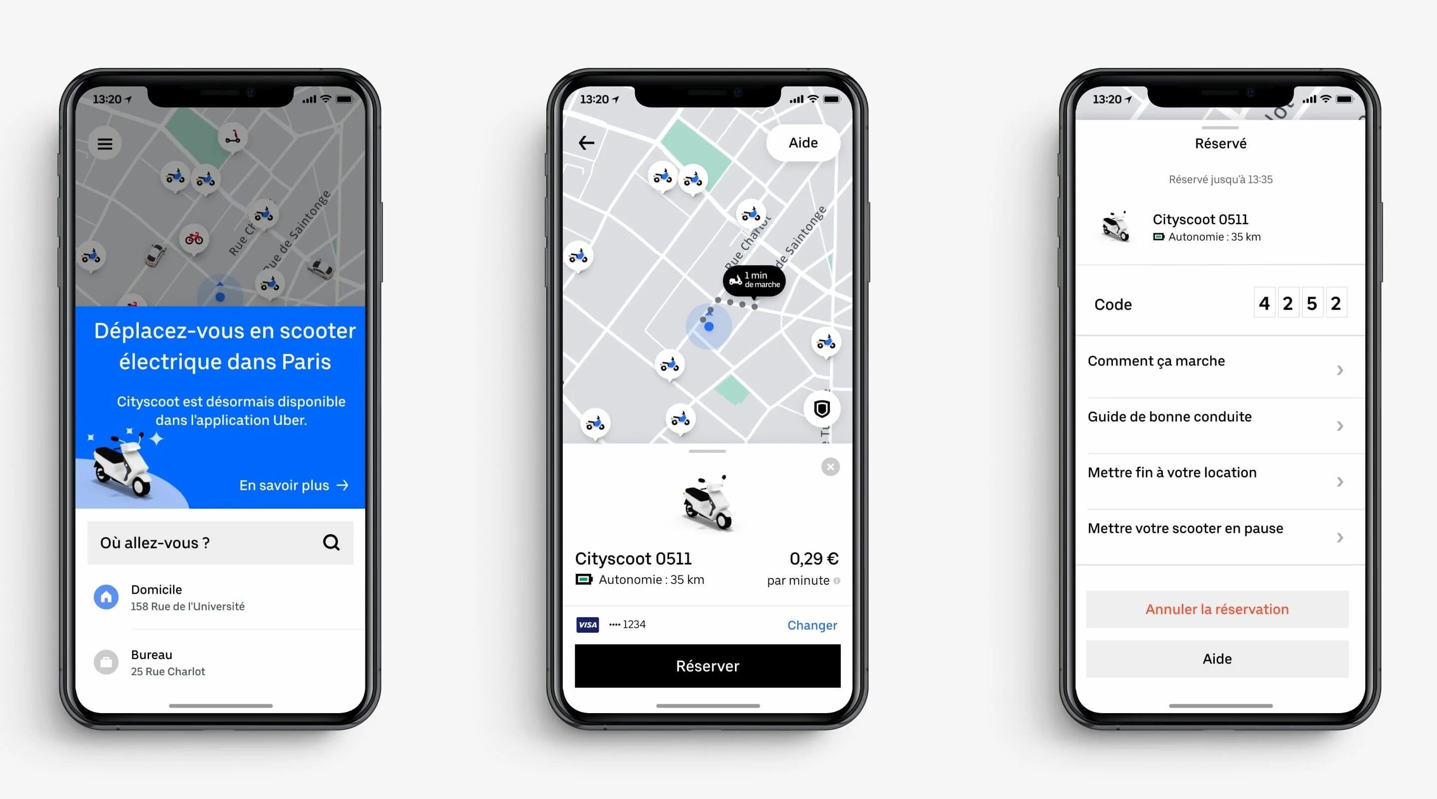 Reviewing your trip history and receipts