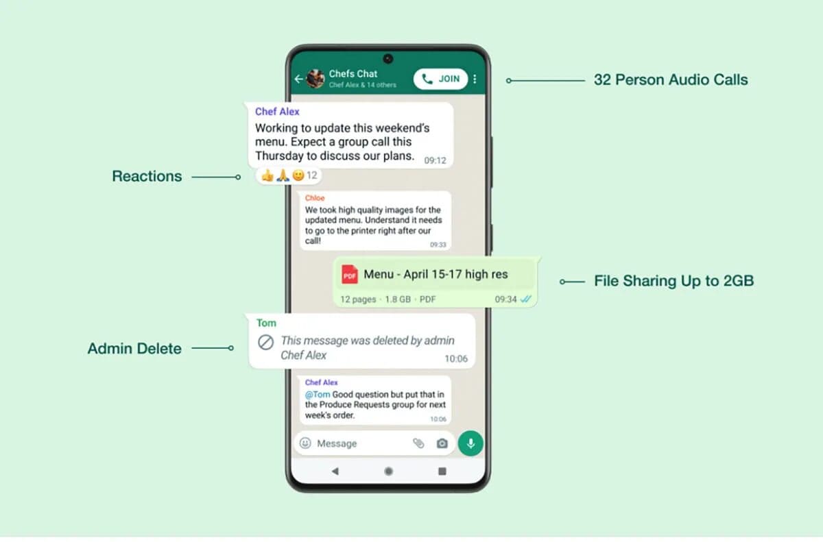 WhatsApp Web Interface